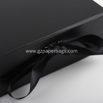 Custom Black Box with Magnetic Closure for Gifts